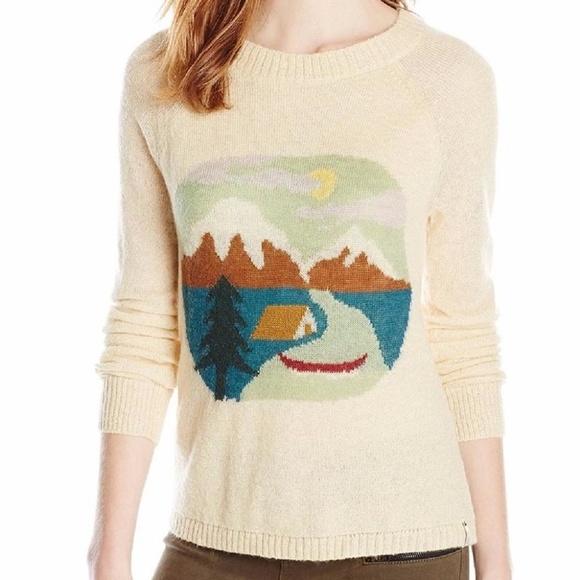 Woolrich Sweaters - WOOLRICH NWT Womens Cream Crew Neck Sweater Size L